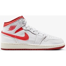 Nike Air Jordan 1 Mıd Se Beyaz Sneaker Kadın Ayakkabı FJ3464-160