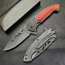 Alsepeteavm Hops Işlemeli Kamp Çakısı