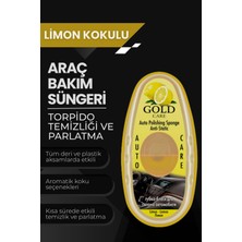 Limon Aromalı Oto Temizleme ve Parlatma Süngeri – Antistatik, Toz Tutmaz