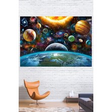 Kaliteli Kumaş , Canlı Renkler Duvar Örtüsü Duvar Halısı Wall Tapestry