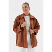 Süet Ceket Acı Kahve