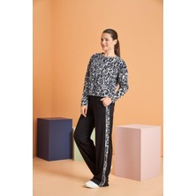 Pjs Kadın Gri Pijama Takımı 28094