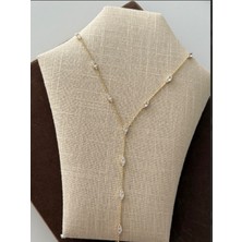 Damla Model Uzun Y Kolye