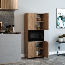 150 cm Mikrodalga – Fırın Dolabı | Çok Amaçlı Mutfak Dolabı | Fonksiyonel Saklama Dolabı