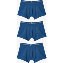 Penti Koyu Mavi Erkek Çocuk Navy 3lü Boxer