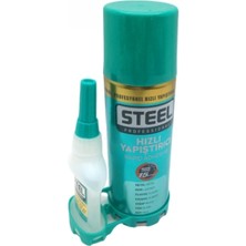 Steel 200ML+20GR Orta Hızlı Yapıştırıcı (4887)