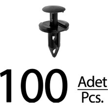 Alpha Auto Part Chrysler, Dodge, Jeep, Land Rover Için Tampon Izgara Klips- 100 Adet