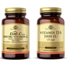 Ester C - Plus 500MG 50 Tablet + D3 100 Tablet