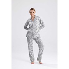 Pamuklu Pijama Takımı 5008