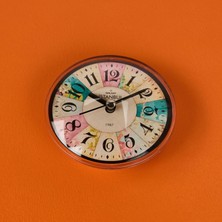 Yuvarlak Mıknatıslı Buzdolabı Saati - Asorti - 10 cm
