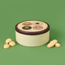 Cookie Metal Kutu - Renkli - 22 cm