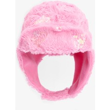 Penti Pembe Kız Çocuk Mia Bere Yumuşak Dokulu Payetli Tasarım Kış Sezonu İçin Şık Seçim