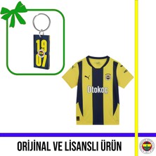 Fenerbahçe Lisanslı 24-25 Çubuklu Çocuk Forması ve Sarı-Lacivert 1907 Yazılı Anahtarlık