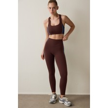 Kahverengi Orta Destek Join Spor Sütyeni