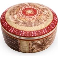 Pozzi Milano Living Porselen Kapaklı Kutu 10 x 5,5 cm