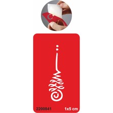 Unalome Aydınlanma Sembolü Tattoo Geçici Dövme Şablonları Kına Kalıpları