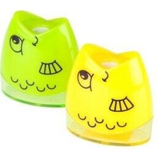 Bigpoint Depolu Kalemtraş Balık 1 Adet Turuncu Renkli Kırtasiye Ürünü Eğlenceli Tasarım