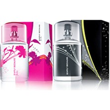Avon Simply Because Kadın ve Erkek EDT Parfüm Seti Beyaz Renkli Aromatik Koku