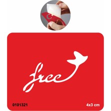 Özgürsün  Tattoo Geçici Dövme Şablonları Kına Kalıpları