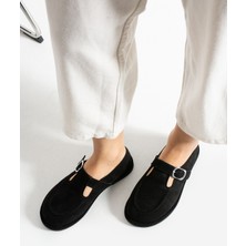 Arabella Kadın Süet Toka Detaylı Günlük Loafer Ayakkabı