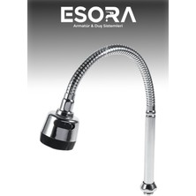 Krom Siyah 2 Fonksiyonlu Oynar Boru