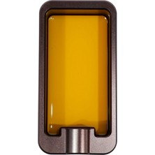 Premiumquality Sarı - Gunmetal Tekli Puro Küllüğü