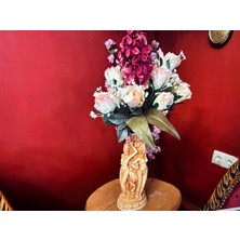 Uzakdoğu Polimer Vazo 26 cm Boyunda 10 cm