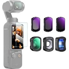 Magnetic 6'lı Paket Filtre Seti ( Djı Osmo Pocket 3 Combo Uyumlu )