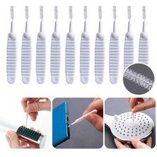 5 Adet Duş Kafa Temizleme Fırça Gözenek Boşluk Temizleme Fırçası Mutfak Tuvalet Için Telefon Deliği