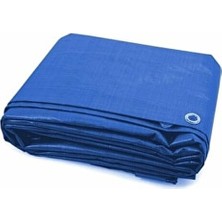 6x6 Metre Mavi Ebatlı Pvc Branda Gölgelik Su Geçirmez Çadır Branda Tente