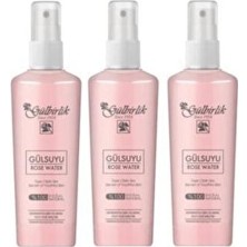 Gül Suyu Sprey 125 ml 3 Adet