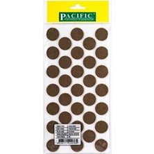 Pacific Yapışkanlı Yuvarlak Masa Sandalye Keçesi Zemin Koruyucu 24 mm 1 Paket