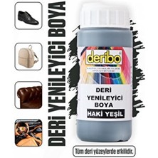 Deribo Deri Yenileyici Boya 100 ml Sünger Hediyeli Deri Eşya Ayakkabı Koltuk Direksiyon Çanta İçin