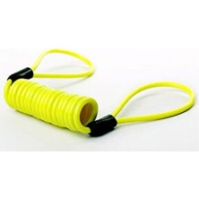 Motosiklet Disk Kilidi Güvenlikli Hatırlatma Kablosu 1 Metre 50 cm (150CM) Motor Bisiklet Kablosu