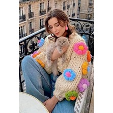 Bloom El Örgüsü Hırka