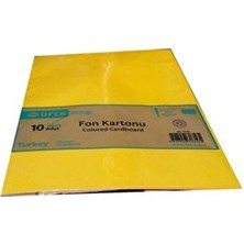 35X50 Fon Kartonu 10 Renk