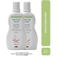 Naturway Sarımsaklı Bitki Özlü Şampuan 500ML – Ikili Paket