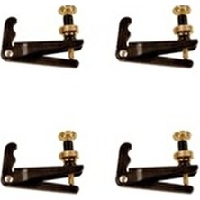 VFX-200 4/4 Siyah-Gold Keman Fix Set (4 Adet)