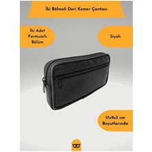 Deri Kemere Takılan Çanta Telefon Gözlük Cüzdan Anahtarlık Çantası