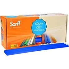 Sarff Sırtlık 6 Mm Mavi 100 Lü (1 Paket 100 Adet)