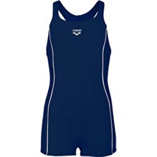 Arena Fındıng Jr Kız Çocuk Yüzücü Mayosu Kadın Kullanıma Uygun Kolsuz Mavi