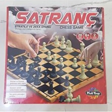 Moli Toys Ahşap Satranç Seti 32 Parça Turnuva Standardı Kaliteli Malzeme ile Hediye Seçeneği