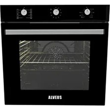 Mfa 615 Siyah (Turbo+Soğutma Fan) Ankastre Fırın