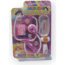 Medical Doktor's Toy Işıklı Sesli Pembe Doktor Seti