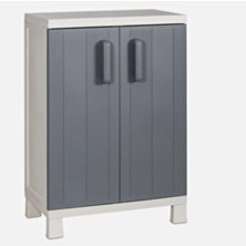 Plastik Bahçe Dolabı, Temizlik Dolabı, Mutfak Dolabı, Plastik Dolap 65*38*93H cm
