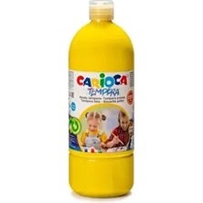 Carioca Tempera Suluboya Süper Yıkanabilir Sarı 1000 Ml.