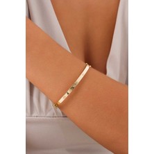 14 Ayar Altın 4mm C Kelepçe