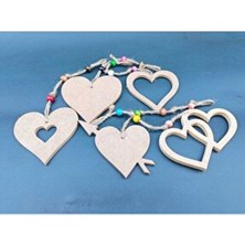 Kalp Sarkaç Takımı .5 Li Set.duvar Süsleme Anneler Günü Sevgililer Günü Hediye