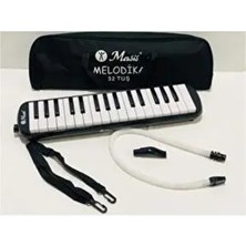 32 Tuşlu Melodika Siyah