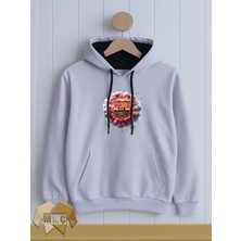 Erkek Kapşonlu Uzun Kollu Sweatshirt Mevsimlik 2 Ip Barcelona Özel Tasarım Büyük Beden Hodie